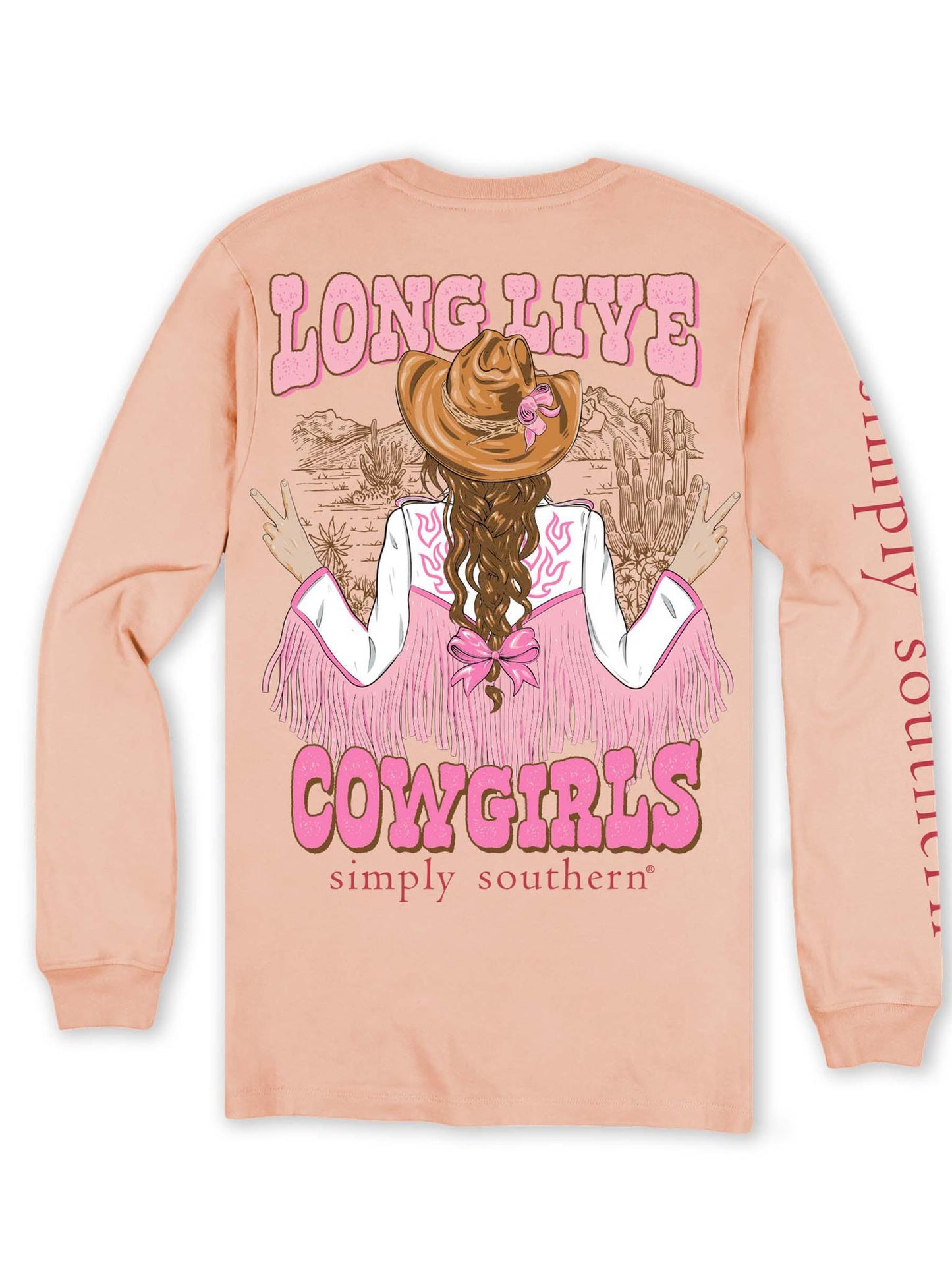 Long Live (Long Sleeve T-Shirt) by Simply Southern