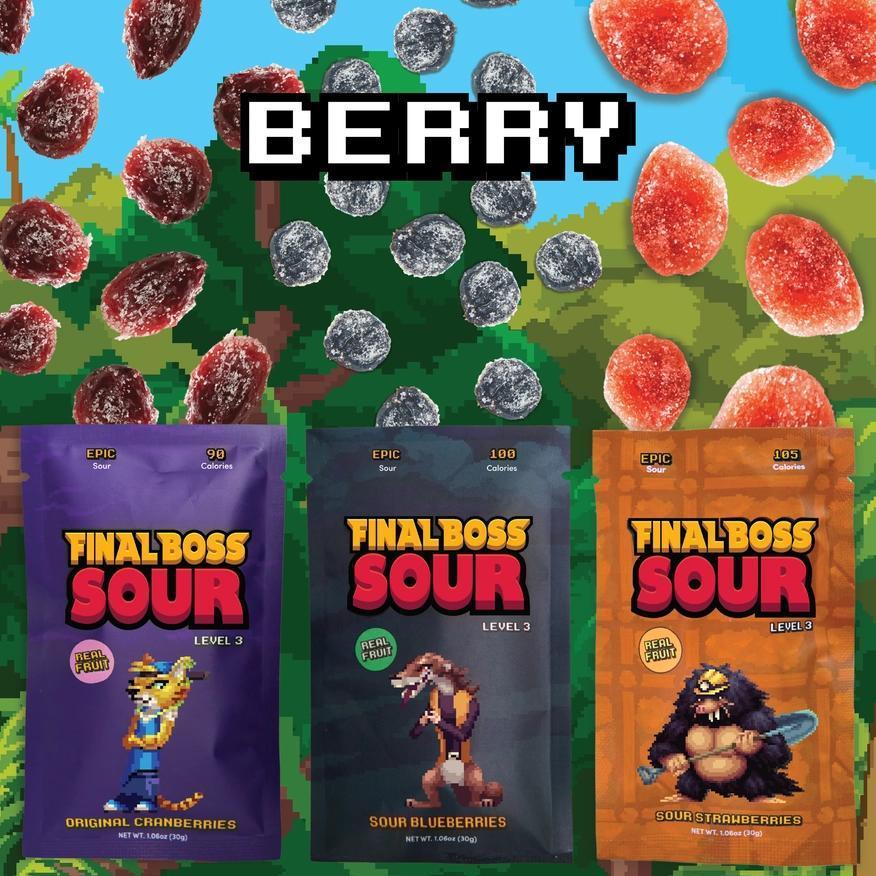 Sour Cranberry (Various Levels) - (1.06oz Bag) - by Final Boss Sour