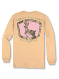 Camo Deer (Long Sleeve T-Shirt) by Simply Southern
