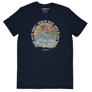 Live by Grace (Short Sleeve T-Shirt) by Grace & Truth