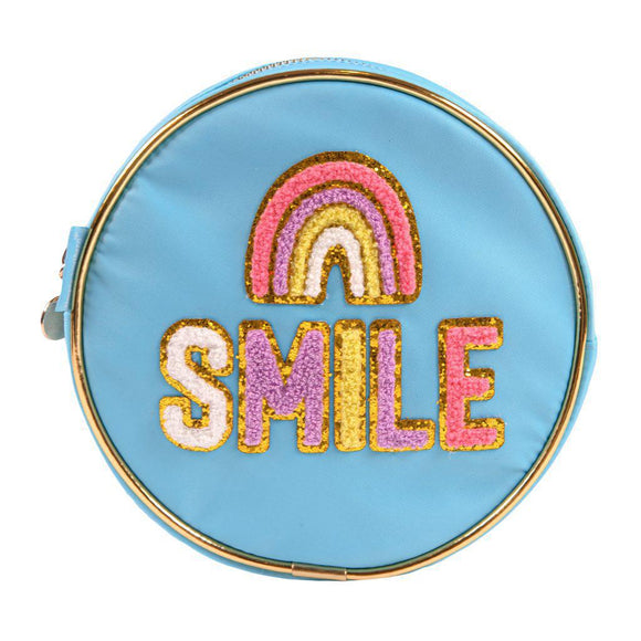 Sparkle Bag Round Case - Smile - by Simply Southern