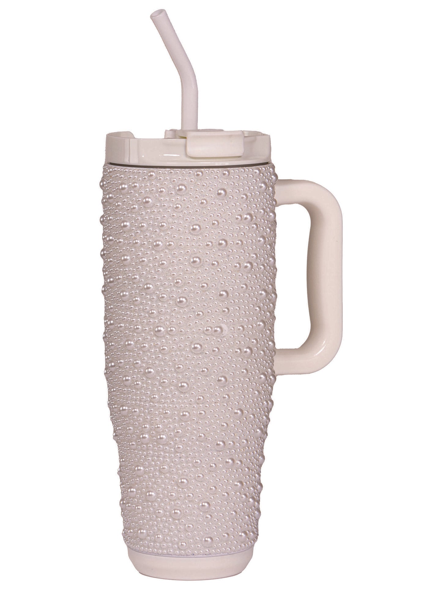 White Pearl Rhinestone - 40oz Tumbler - by Simply Southern