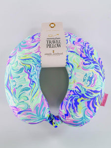 Travel Neck Pillow - Watercolor - by Simply Southern