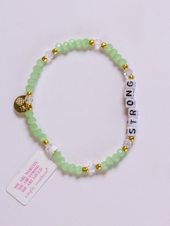 Simply Positive Bracelet - Strong - by Simply Southern