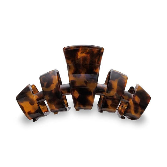 Tortoise Classic Hair Clip - Large - By Teleties