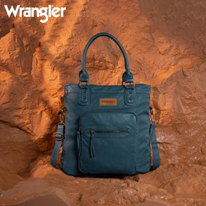 Wrangler Slouchy Tote/Crossbody - Jean - by Montana West`