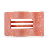 Flat Large Rectangle Hair Clip - Dreamsicle - By Teleties