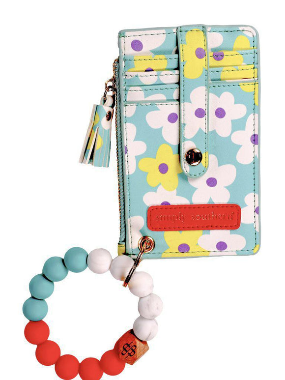 Bead Bangle ID Wallet - Flower - by Simply Southern