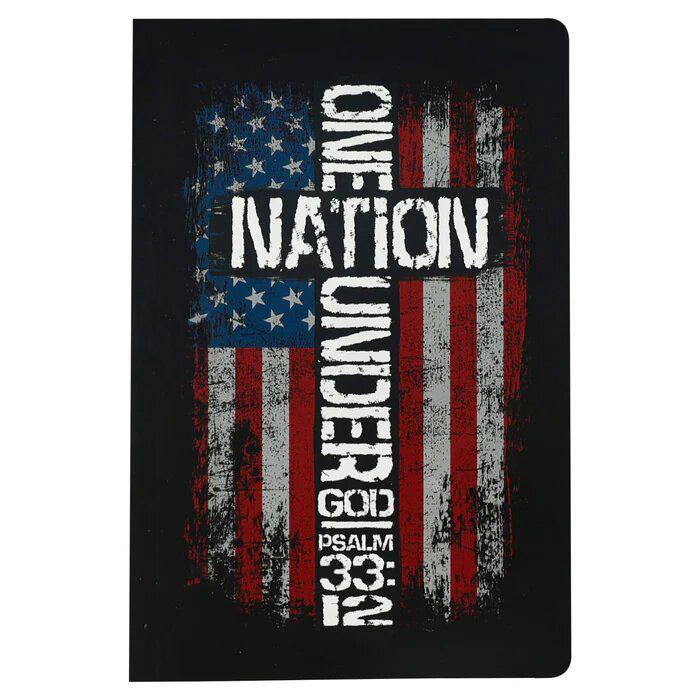 HOLD FAST Mens Paperback Journal One Nation Cross - by Kerusso