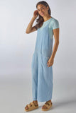 Knit Jumpsuit - Ice Blue - by Simply Southern