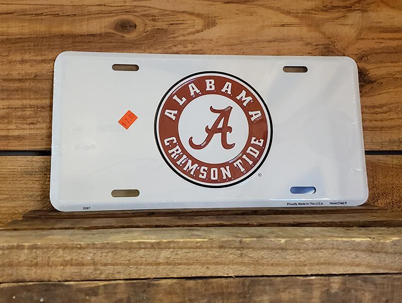 Alabama Novelty Metal License Plate