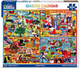 Seasons Calendar Puzzle -1000pc - by White Mountain