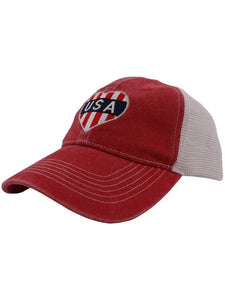 USA Heart Flag - Baseball Cap - by Simply Southern