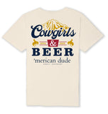 Cowgirls and Beer (Men's Short Sleeve T-Shirt) by Simply Southern