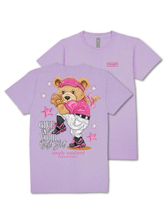 Bear Ball (Youth Short Sleeve T-Shirt) by Simply Southern