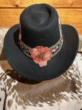 “Evening Blooms” - Unique Hats by Jo