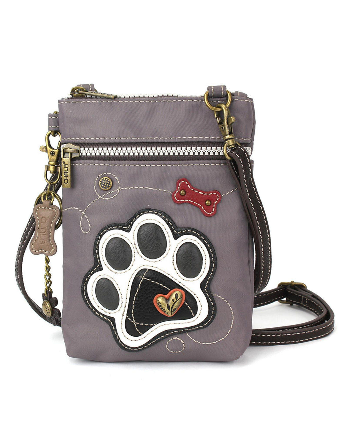 Venture Cell Phone Crossbody - Paw Print - by Chala