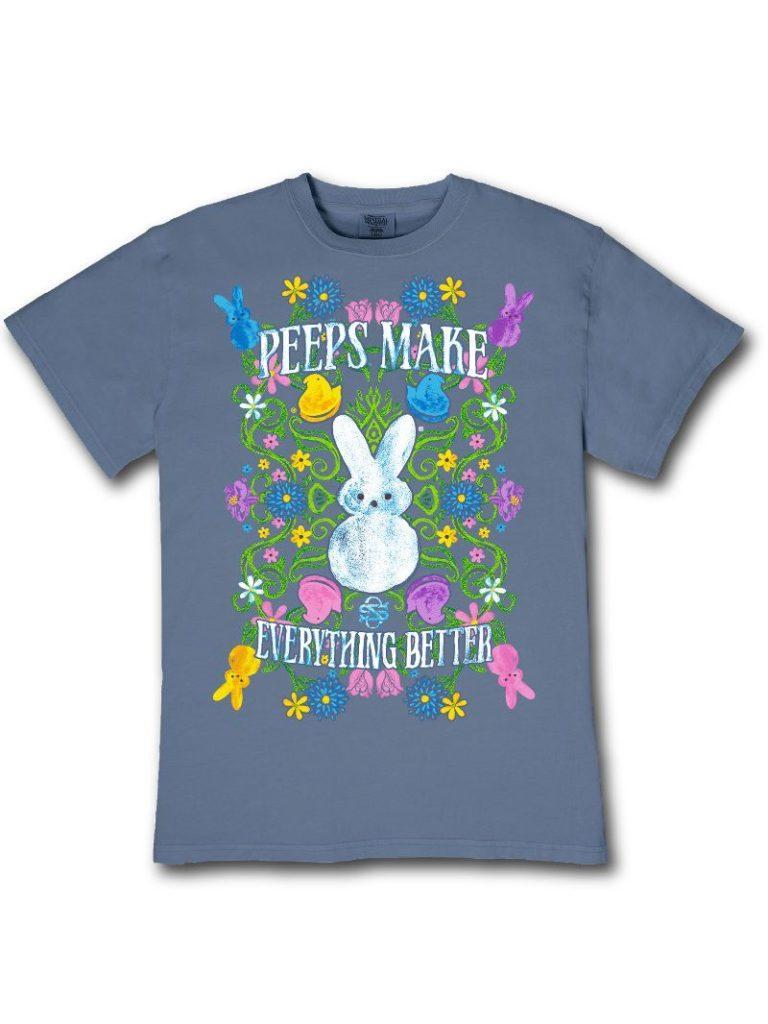 Peeps Make Everything Better (Mineral Washed Short Sleeve T-Shirt) - by Simply Southern