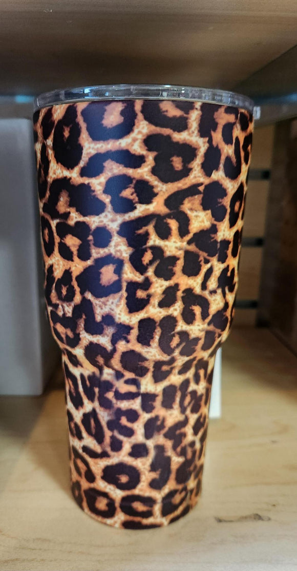 30 Oz Tumbler - Leopard - No Brand