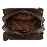 Wrangler Carry-All Whipstitch Tote/Crossbody - Coffee - by Montana West