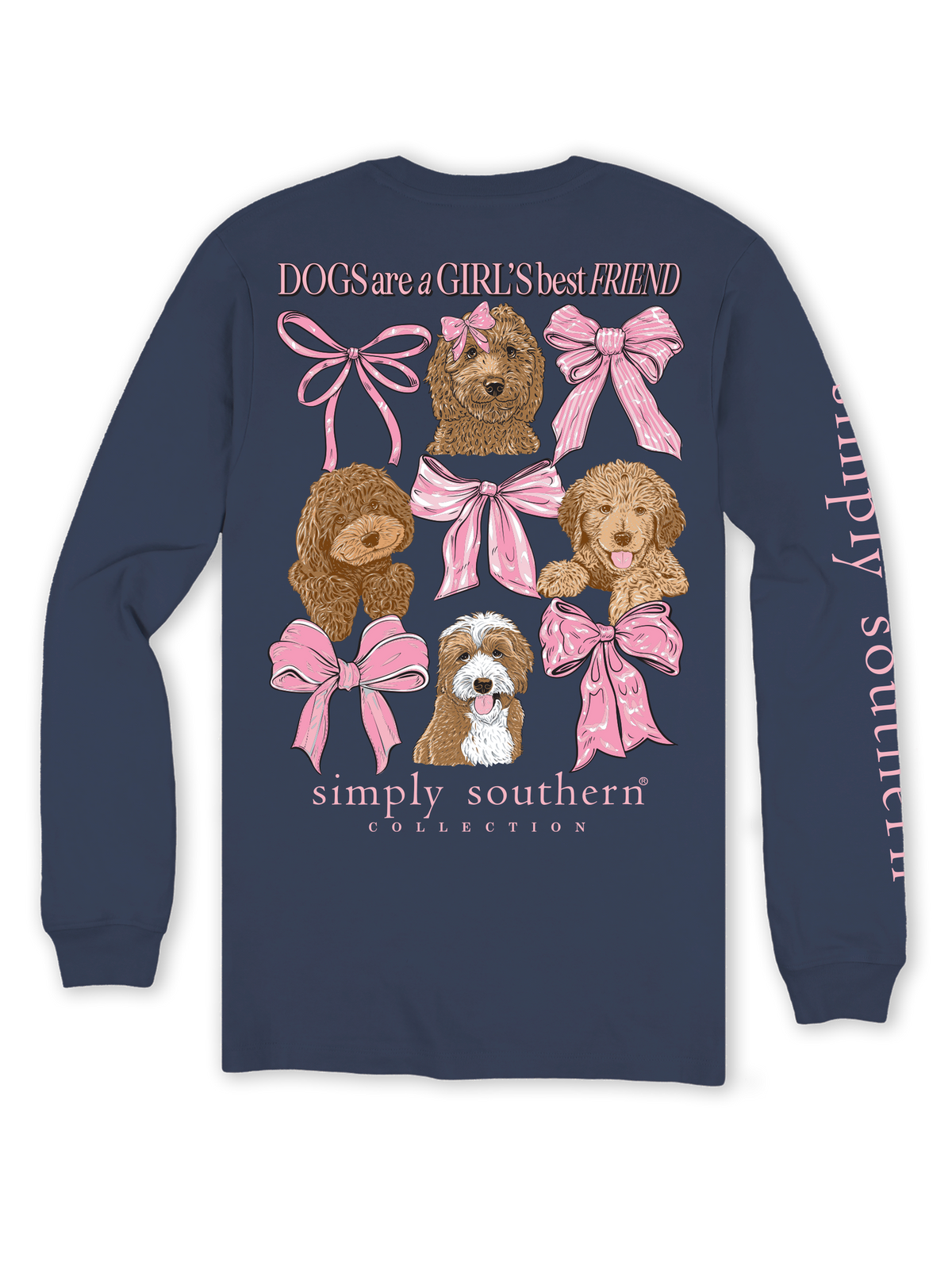 Dogs Are (Long Sleeve T-Shirt) by Simply Southern