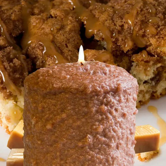 Hearth Candle - Caramel Coffee Cake - by Warm Glow