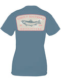 Fish Logo (Men's Short Sleeve T-Shirt) by Simply Southern