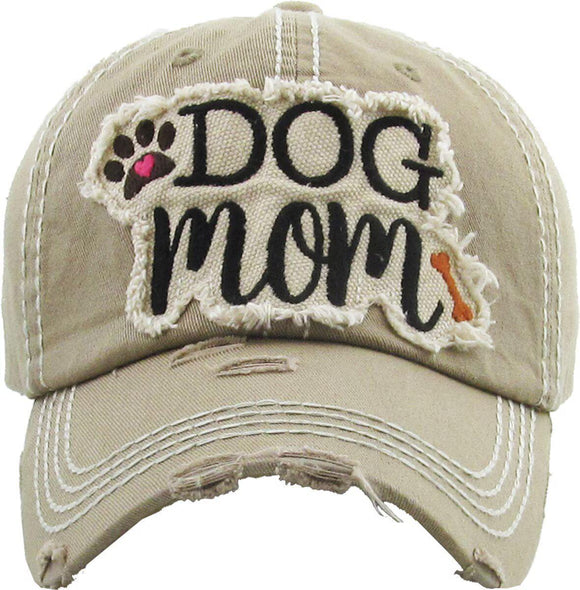 Dog Mom Baseball Hat - by Kbethos