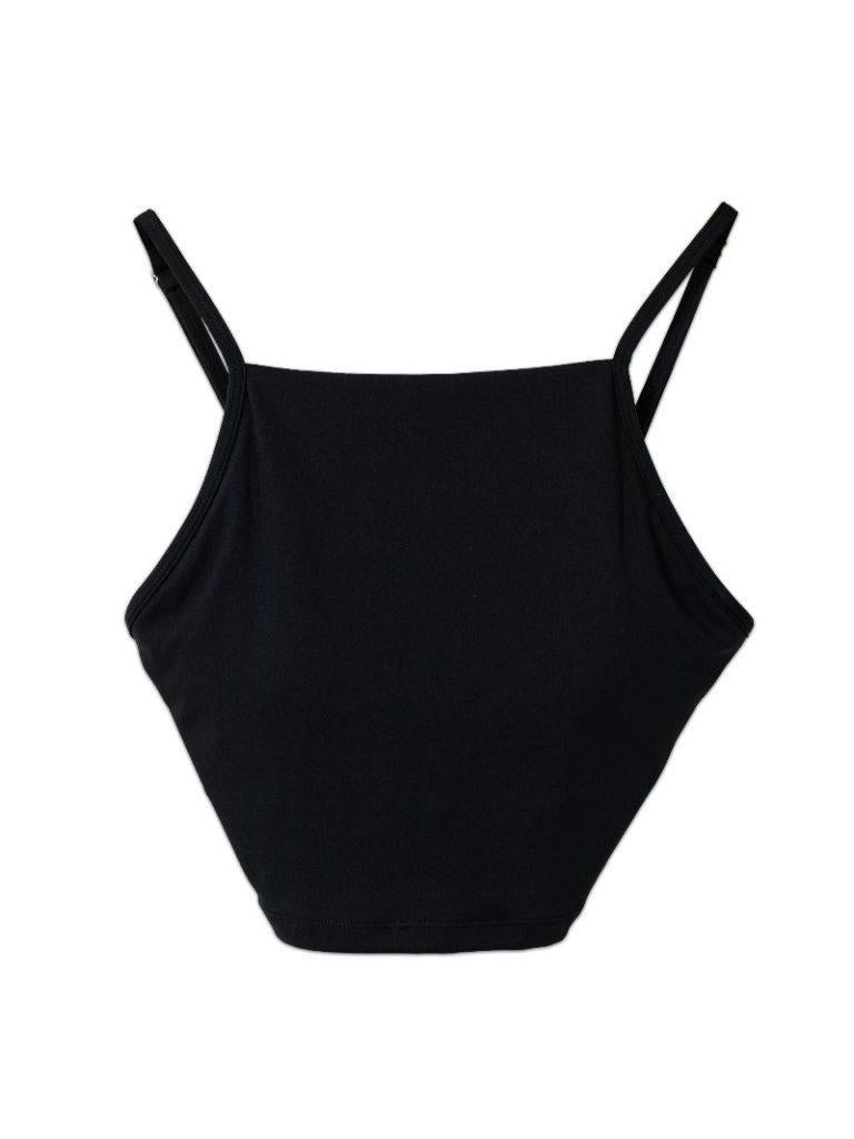 Square Neck Sports Top - Black - by Simply Southern