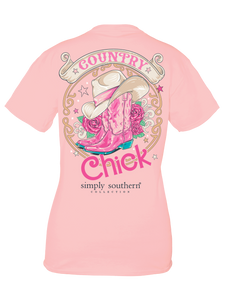 Country Chick (Short Sleeve T-Shirt) by Simply Southern