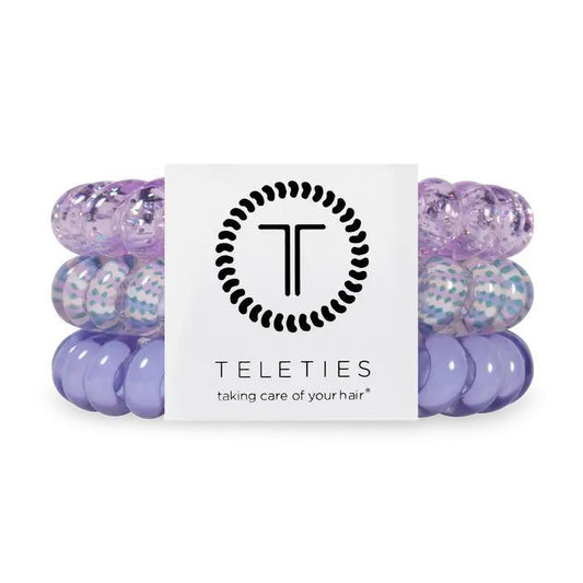 Lavender Mist Hair Ties - Large - By Teleties