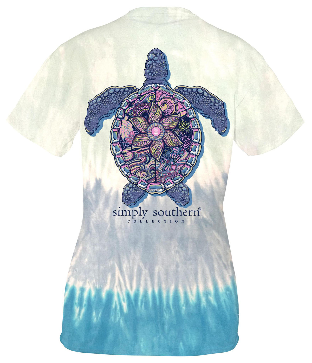 Mandala Turtle (Short Sleeve T-Shirt) by Simply Southern