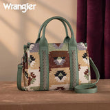 Wrangler Southwestern Small Tote/Crossbody -Green - by Montana West