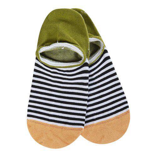 Knit Pickin' No Show Lightweight - Black Multi - by World's Softest Socks