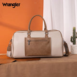 Wrangler Whipstitch Collection Duffle Bag -Light Grey - by Montana West