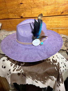 "Purple Dust"- Unique Hats by Jo