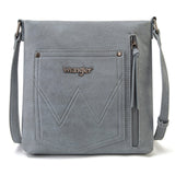 Wrangler Braided Concealed Carry Crossbody - Grey - by Montana West