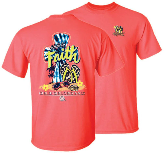 Walk by Faith Cross (Short Sleeve) by Girlie Girl Originals