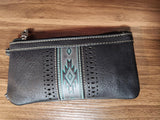 American Bling Black Aztec Tote and Wallet Set - by Montana West