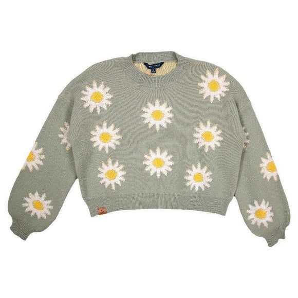 Cropped Sweater - Daisy - by Simply Southern