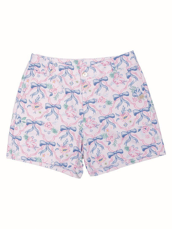 Women's Print Shorts - Ribbon - by Simply Southern
