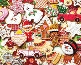 Christmas Cookies Puzzle - 1000pc - by White Mountain