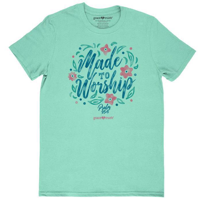Made To Worship (Short Sleeve T-Shirt) by Grace & Truth
