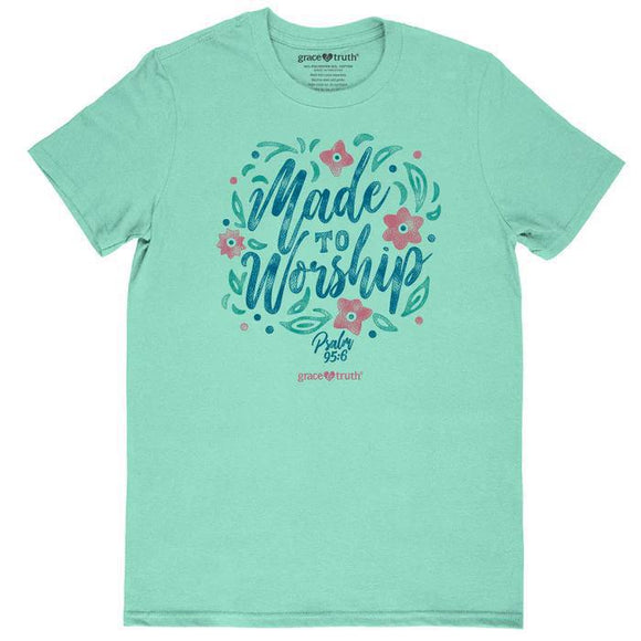 Made To Worship (Short Sleeve T-Shirt) by Grace & Truth