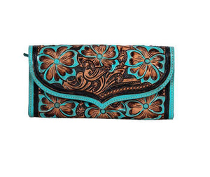 Flower Crest Ridge Wallet - by Myra