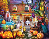 Halloween Dog House Puzzle -1000pc - by White Mountain