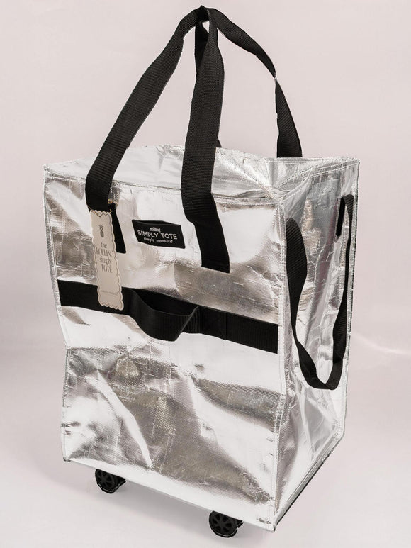 Silver - Roll Tote - by Simply Southern