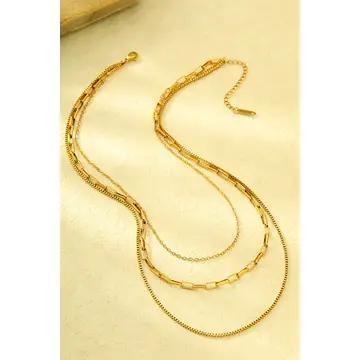18k Stainless Steel - Gold - JOSSLYN