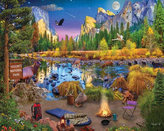 Yosemite -1000pc - by White Mountain