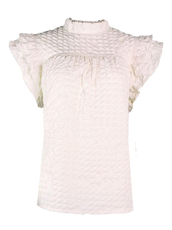 Simply Baby Doll Top - White - by Simply Southern